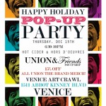 UNION & Friends POP-UP Party Flyer